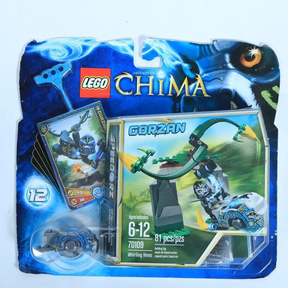 Lego Legends of Chima Whirling Vines (70109) Gorzan Speedorz 81 Pieces